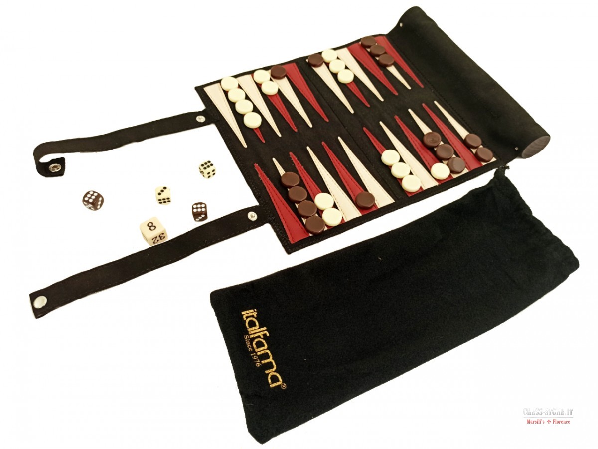 Set Scacchi E Backgammon Da Donna Philos 48876 &ndash; Campo 50 Mm Con Maniglia