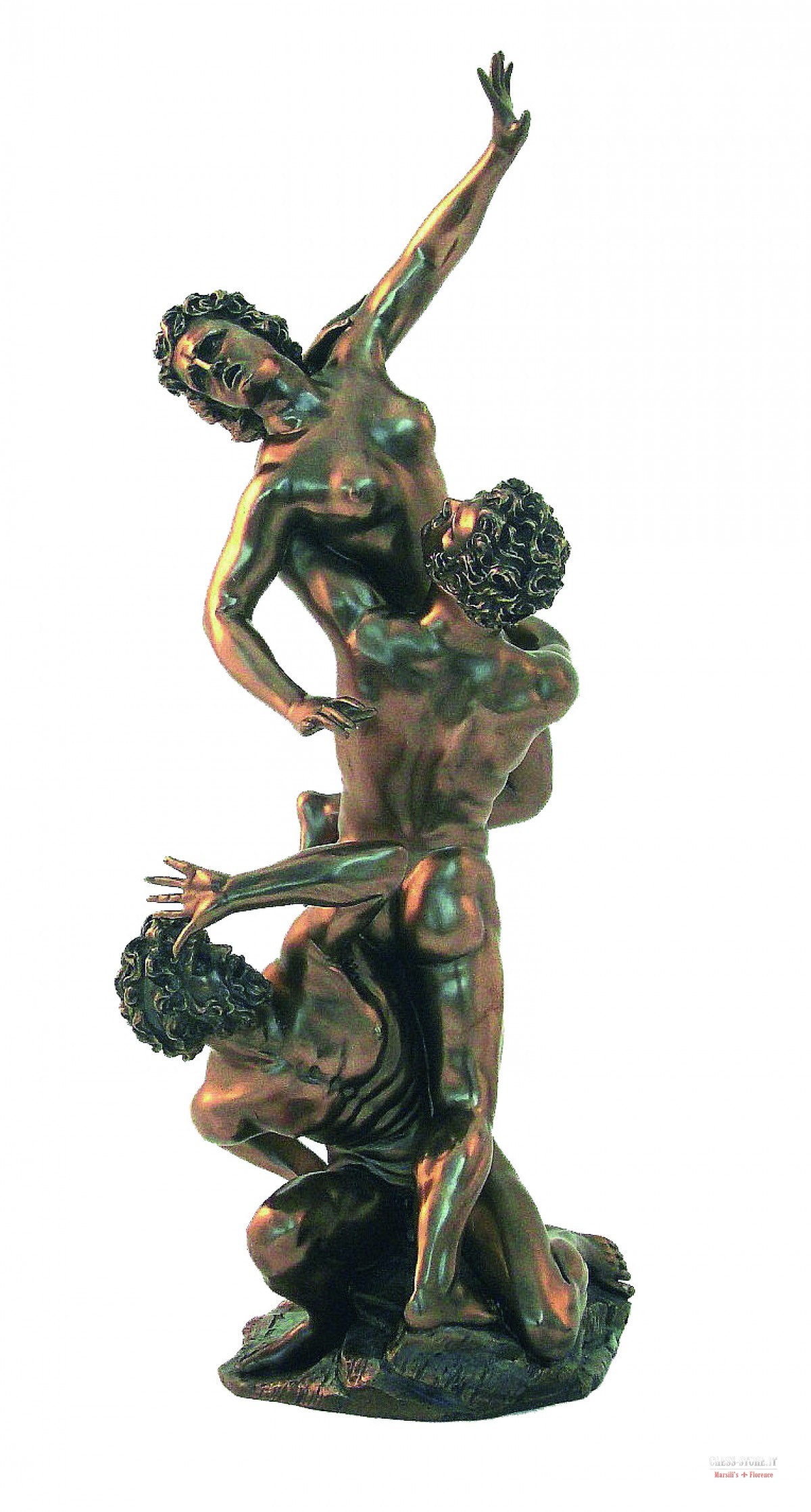 Statuina IL RATTO DELLE SABINE by Giambologna