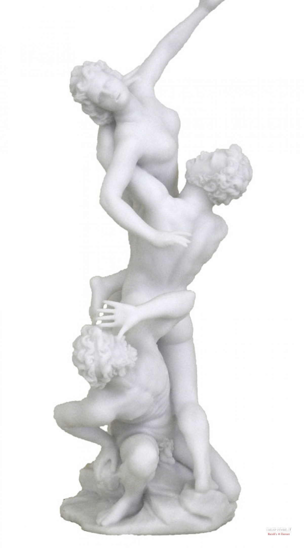 Statuina RATTO DELLE SABINE by Giambologna (versione bianca)