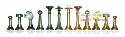 Brass chess set