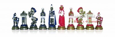CHESS PIECES MADE IN PAINTED METAL online