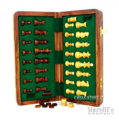 Chess MAGNETIC CHESS SET (CHESS PIECES + CHECKER PIECES + CHESS BOARD) online