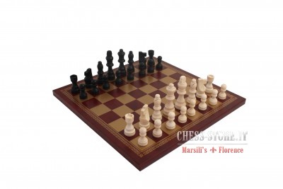 44x44cm Large Chess Wooden Set Folding Chessboard Magnetic Pieces Wood new Board 