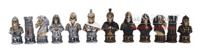 CHESS PIECES MADE IN PAINTED RESIN online