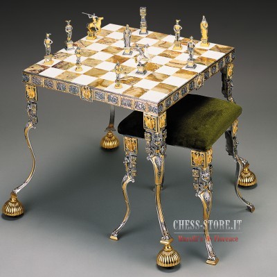 Chess CHESS MEN + CHESS TABLE online