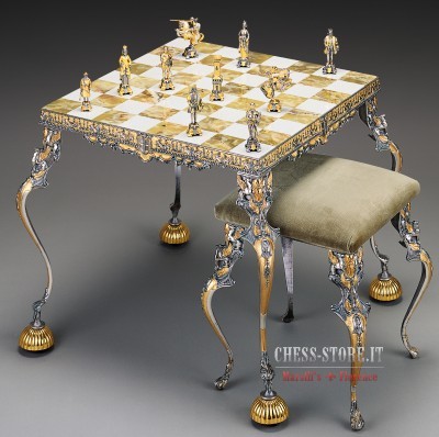 Chess CHESS MEN + CHESS TABLE online