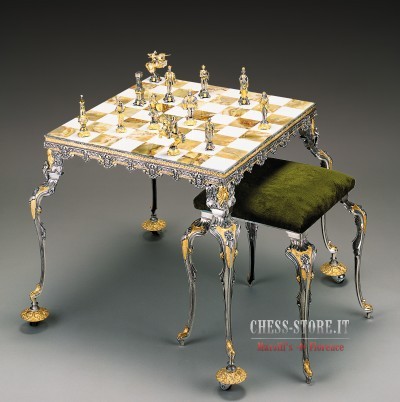 Chess CHESS MEN + CHESS TABLE online