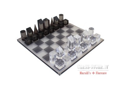 Gifts & Decors Pharaoh Egyptian Army VS Caesar Roman Empire Centurions  Resin Chess Pieces with Glass Board Set