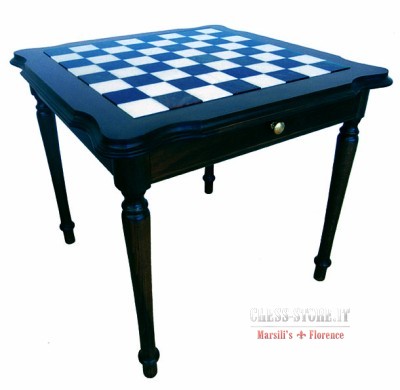 CHESS TABLES IN PRECIOUS WOOD WITH MARBLE TOP online