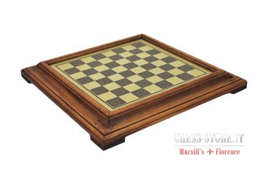 Metal chess board