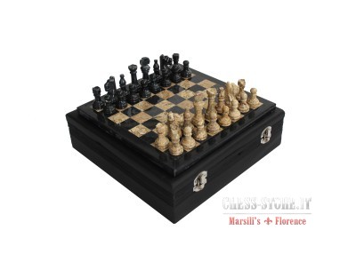 CHESS PIECES MADE IN DIFFERENT MATERIALS online