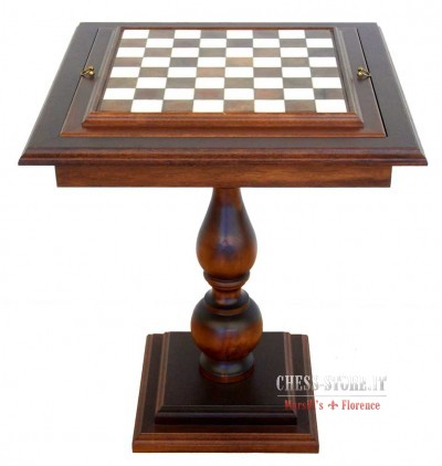 CHESS TABLES IN PRECIOUS WOOD WITH MARBLE TOP online
