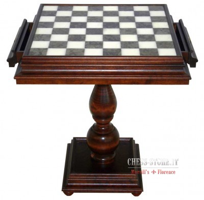 CHESS TABLES IN PRECIOUS WOOD WITH MARBLE TOP online