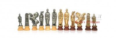 CHESS PIECES MADE IN METAL AND WOOD online