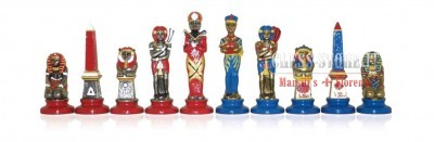 CHESS PIECES MADE IN PAINTED METAL online