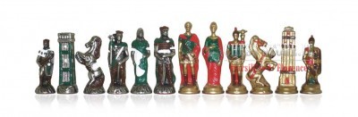 CHESS PIECES MADE IN PAINTED METAL online