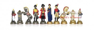 CHESS PIECES MADE IN PAINTED METAL online