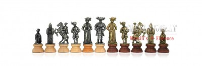 CHESS PIECES MADE IN METAL AND WOOD online