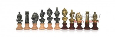 CHESS PIECES MADE IN METAL AND WOOD online