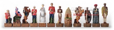 CHESS PIECES MADE IN PAINTED RESIN online