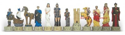 CHESS PIECES MADE IN PAINTED RESIN online