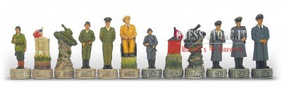 CHESS PIECES MADE IN PAINTED RESIN online