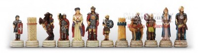 CHESS PIECES MADE IN PAINTED RESIN online