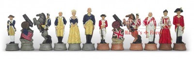 CHESS PIECES MADE IN PAINTED RESIN online