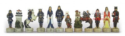 CHESS PIECES MADE IN PAINTED RESIN online