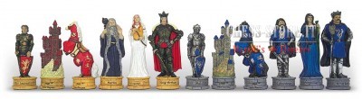 CHESS PIECES MADE IN PAINTED RESIN online