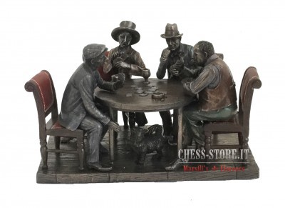 Statues CARDS AND POKER PLAYERS online